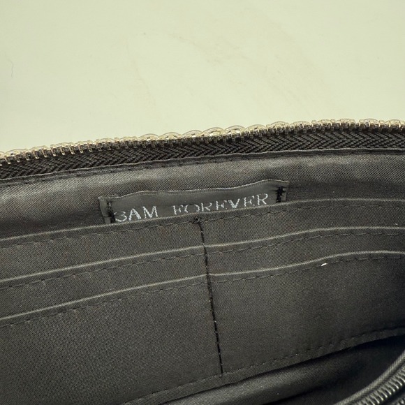 3am Forever‎ Snake Print Wristlet Wallet Clutch with Chain Detail-zipper - Picture 4 of 10